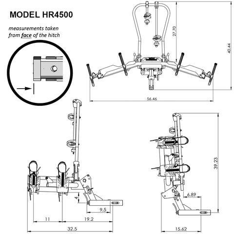 HOLLYWOOD RACK DESTINATION E-BIKE RACK W/RAMP